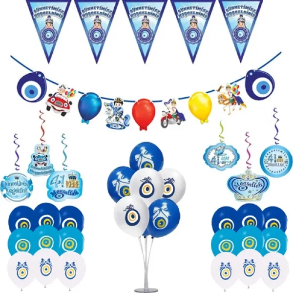 Sünnet Süsleri Seti 5 Parça