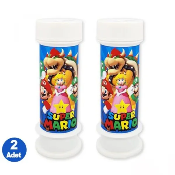 Süper Mario Hediyelik Köpük Baloncuk 2 adet