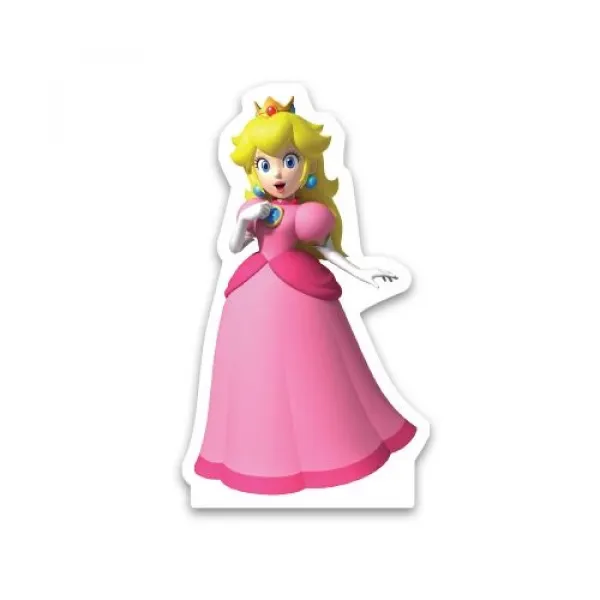 Süper Mario Peach Ayaklı Pano 34x20 cm