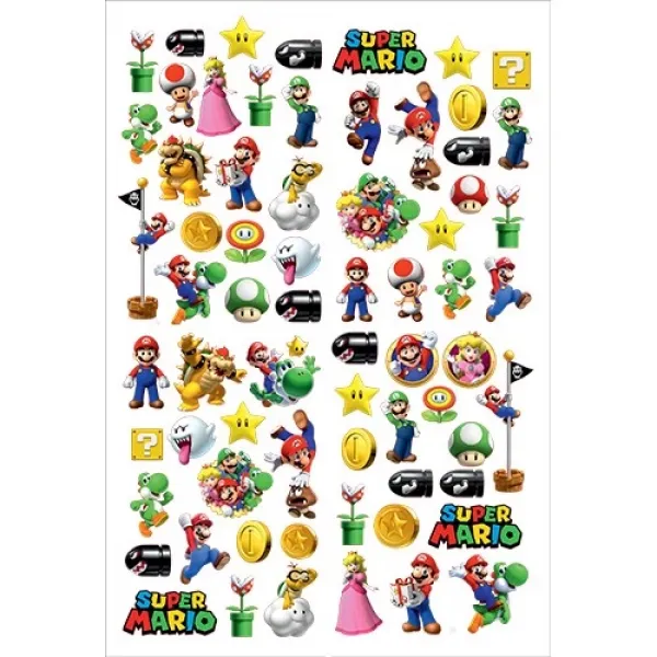 Süper Mario Sticker 33*48 cm