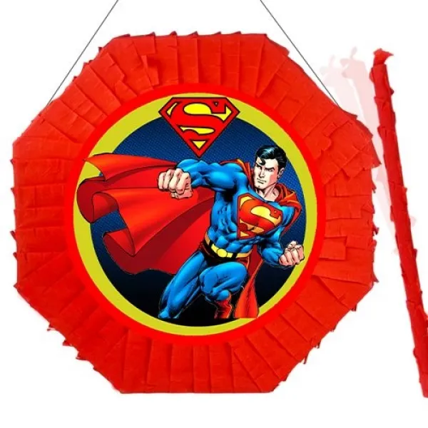 Superman Pinyata 42 cm + Sopası