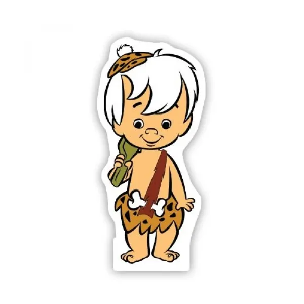 Taş Devri Ayaklı Pano Bambam 35x16 cm