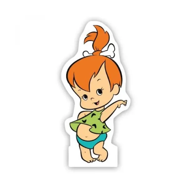 Taş Devri Ayaklı Pano Çakıl 35x16 cm