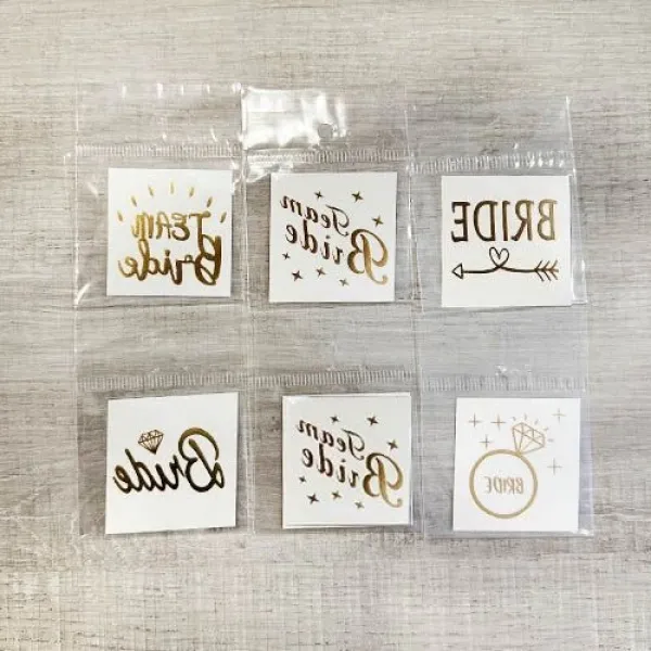 Team Bride Geçici Dövme Model-1 6 Adet