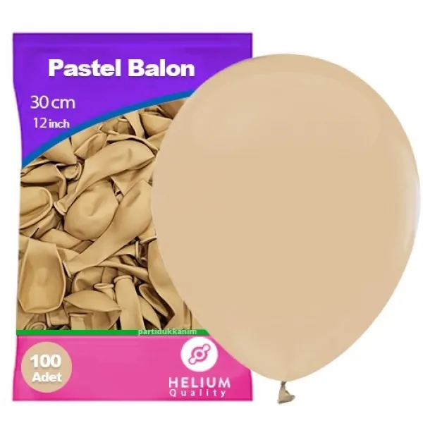 Ten Rengi Pastel Balon 100 Adet