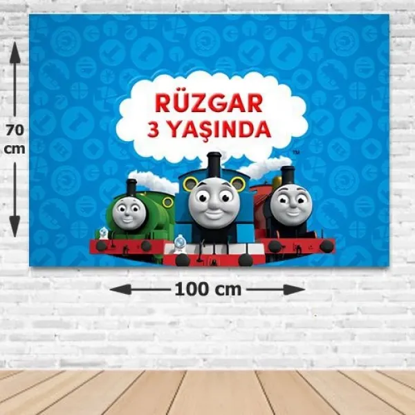 Thomas Kişiye Özel Doğum Günü Afişi 70*100 cm
