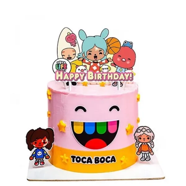 Toca Boca Doğum Günü Partisi Süsleme Seti