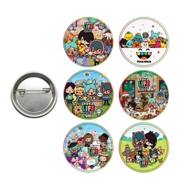 Toca Boca Rozeti 6 Adet