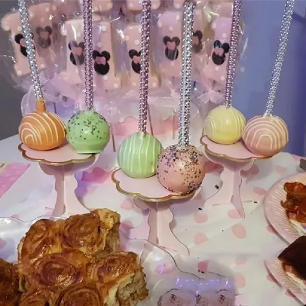 Truff Standı Beyaz Özel Üretim (6 Adet)