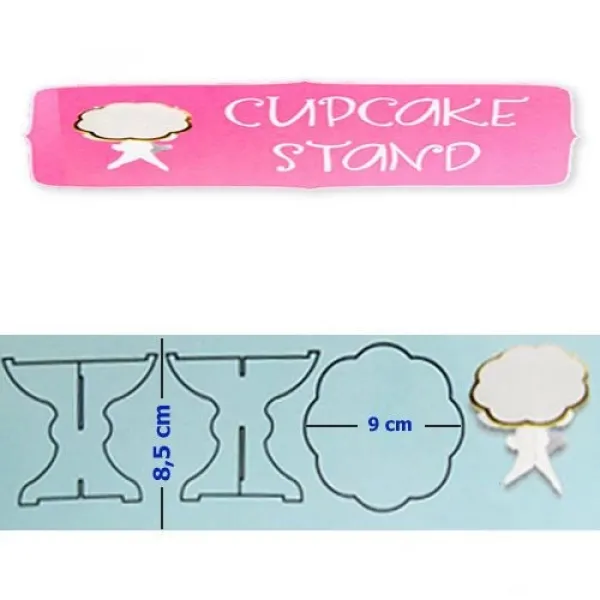 Truff Standı Beyaz Özel Üretim (6 Adet)