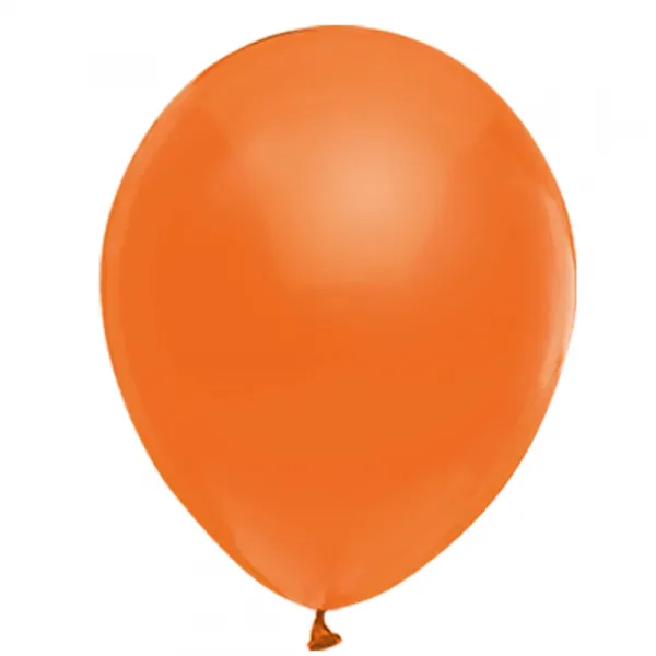 Turuncu Pastel Balon 15 Adet