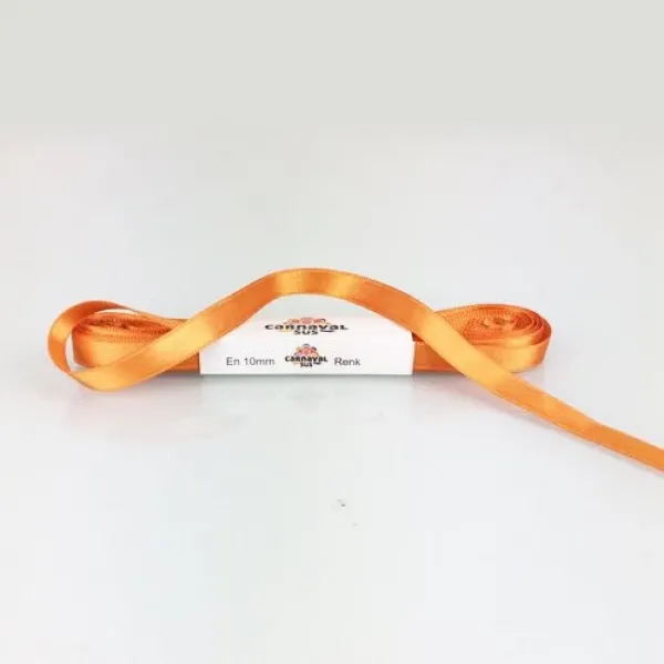 Turuncu Saten Kurdele