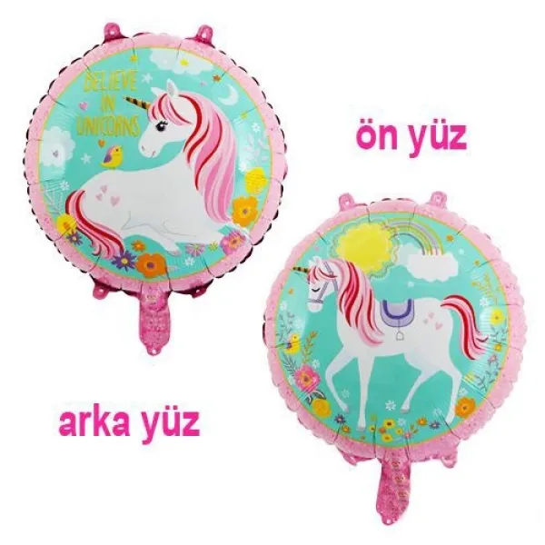 Unicorn Folyo Balon Seti (5 adet)