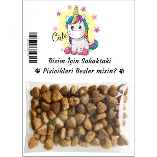 Unicorn Hediyelik Kedi Maması 5 Adet