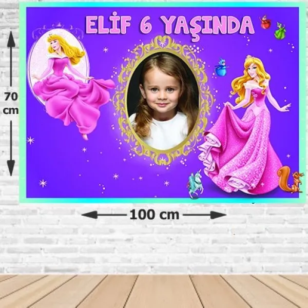 Uyuyan Güzel Doğum Günü Afişi 70*100 cm