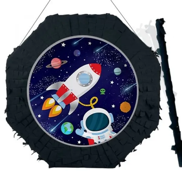 Uzay Pinyata 42 cm + Sopası