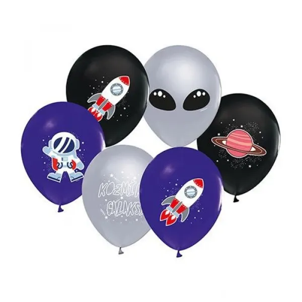 Uzay Temalı Balon 8 adet