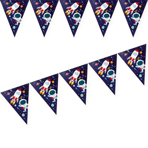 Uzay Temalı Bayrak Set (150 cm)