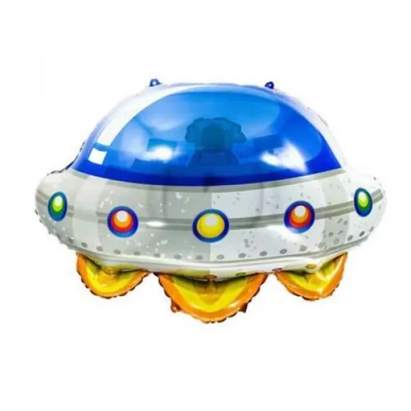 Uzay Temalı Ufo Folyo Balon 64x55 cm