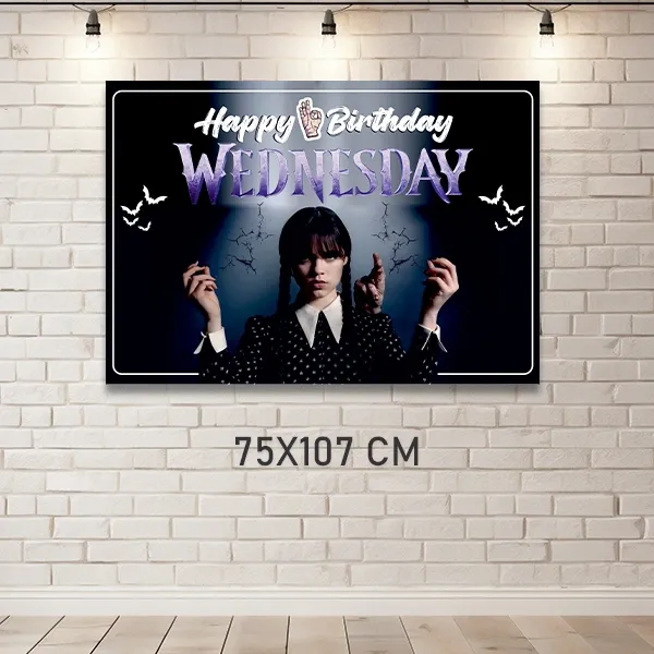 Wednesday 2 Doğum Günü Afişi (75x107 cm)