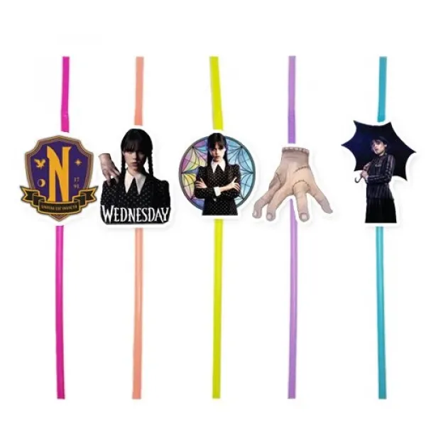 Wednesday Addams Artistik Pipet (10 Adet)