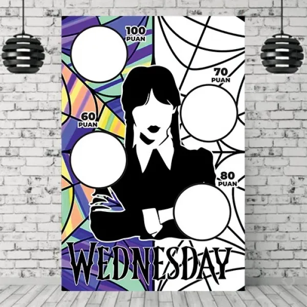 Wednesday Büyük Şut Afişi 100*150 cm