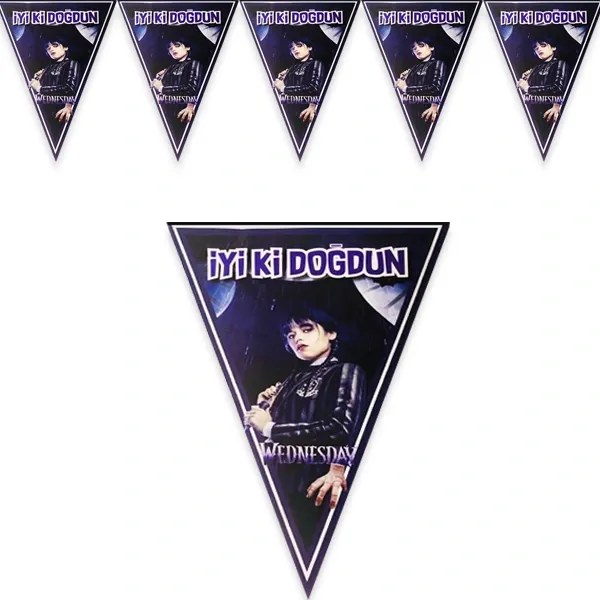 Wednesday Flama Bayrak (1.5 Metre)