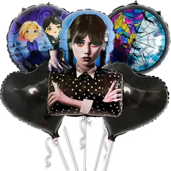 Wednesday Folyo Balon Seti Model 1