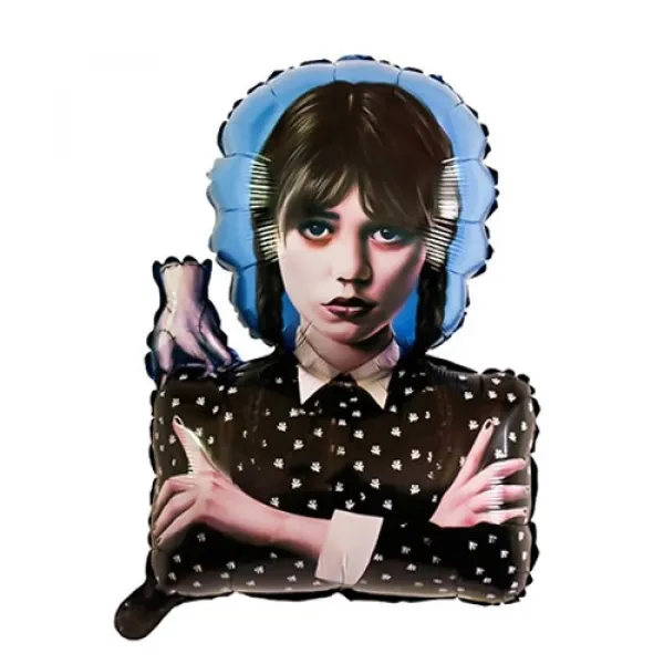 Wednesday Şekilli Folyo Balon