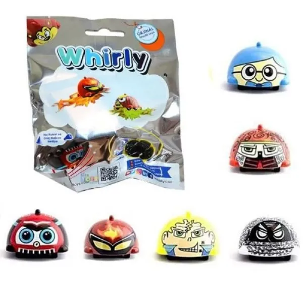 Whirly Car Sürpriz Paketli Dönen Oyuncak 1 adet