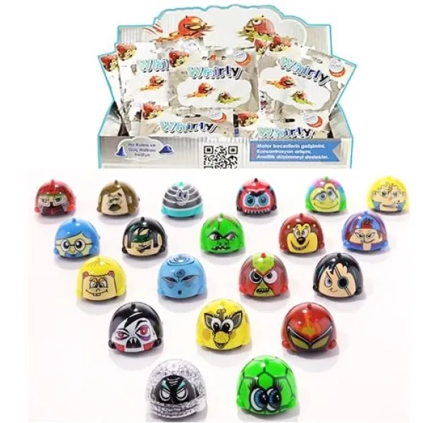 Whirly Car Sürpriz Paketli Dönen Oyuncak 1 adet