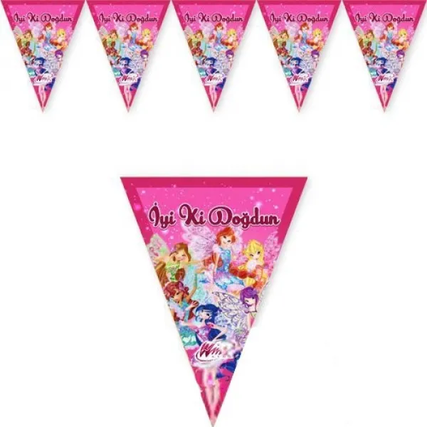 Winks Flama Bayrak Süs (2 metre)