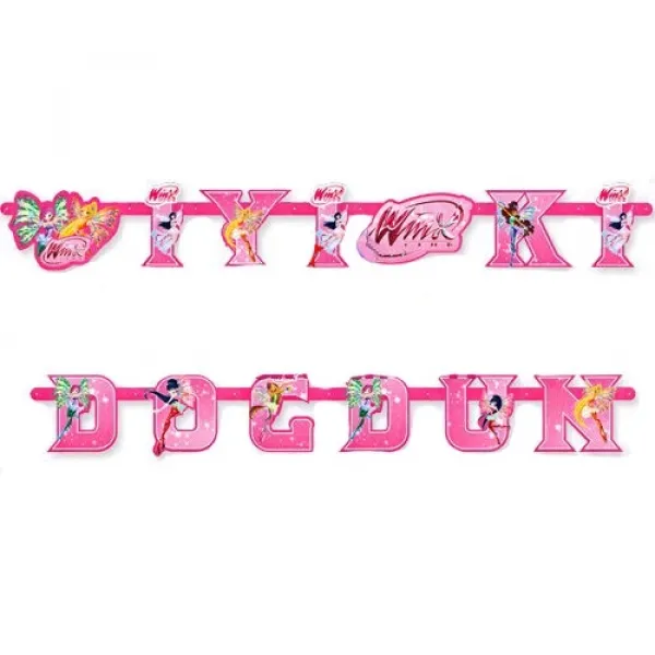 Winks İyi ki Doğdun Yazısı (2 m.)