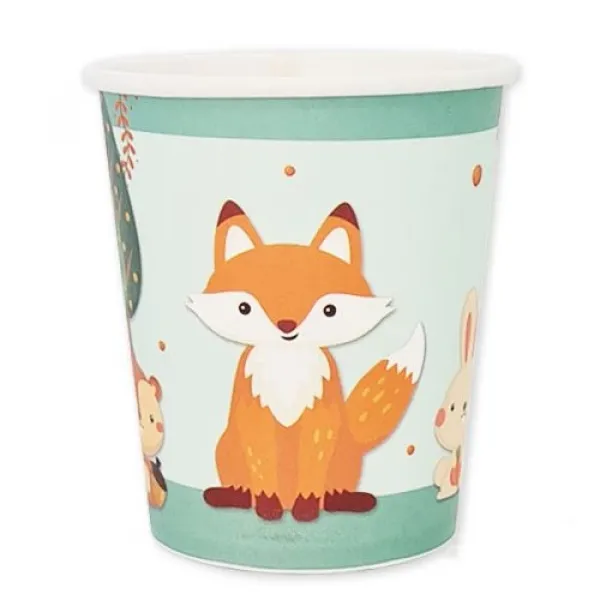 Woodland Temalı Bardak 8 adet