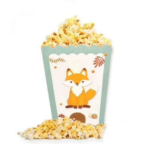 Woodland Temalı Mısır Kutusu 8 Adet