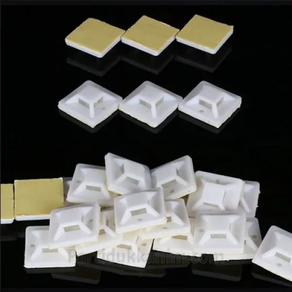 Yapışkanlı Kroşe 28*28mm. (10 adet)