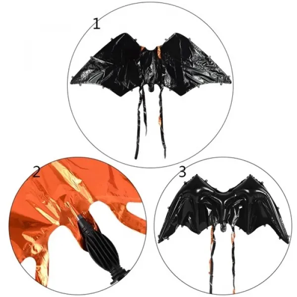 Yarasa Kanadı Folyo Balon 120*47 cm