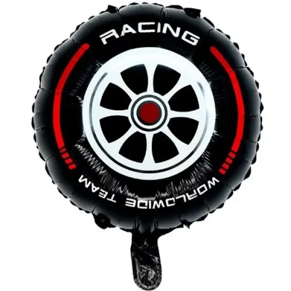 Yarış Lastiği Folyo Balon 45 cm