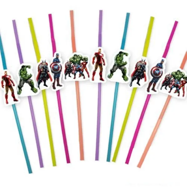 Yenilmezler Artistik Pipet (10 Adet)