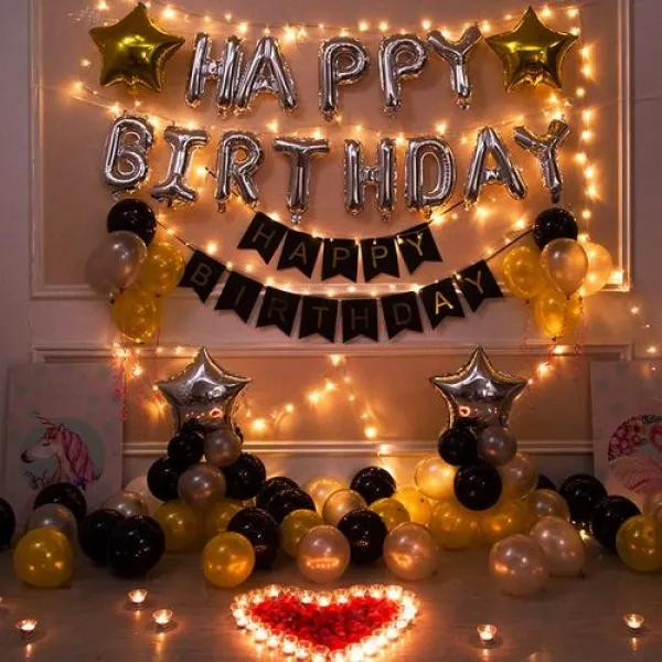 Yetişkin Doğum Günü Süsleri Kombini Seti