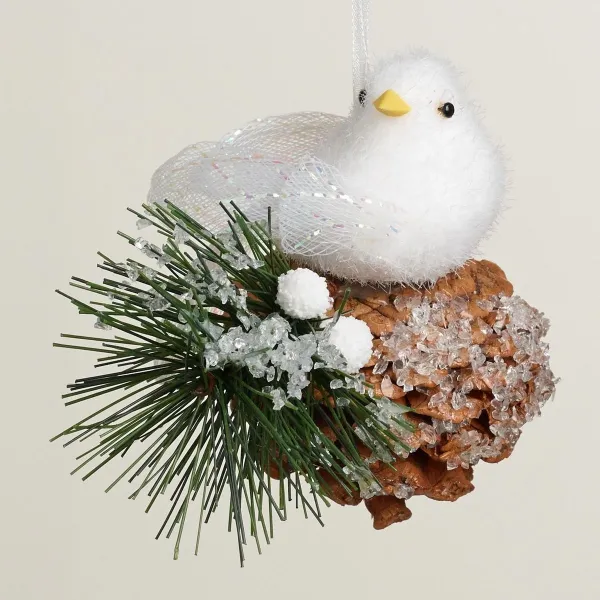 Yılbaşı Ağacı Süsü Kuş Dekor 10 cm 1 Adet