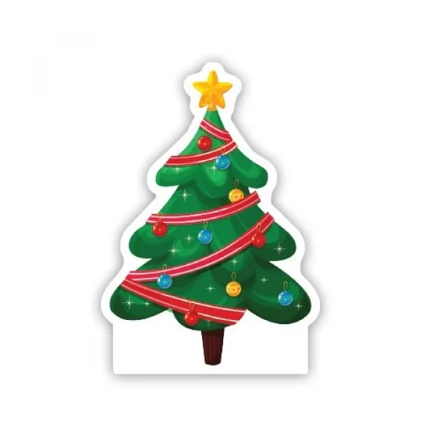 Yılbaşı Ayaklı Pano Çam Ağacı 35x25 cm