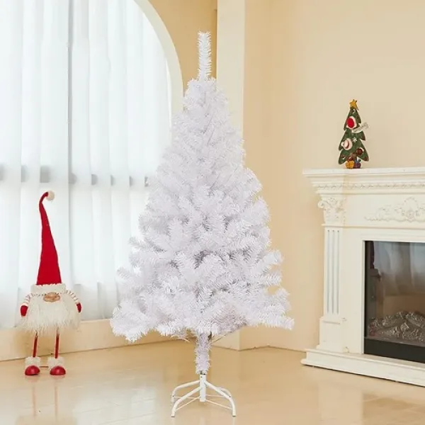 Yılbaşı Beyaz Çam Ağacı 180 cm 600 Dallı