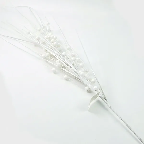 Yılbaşı Beyaz Simli Kokinalı Yapay Dal (90 cm - 1 Adet)