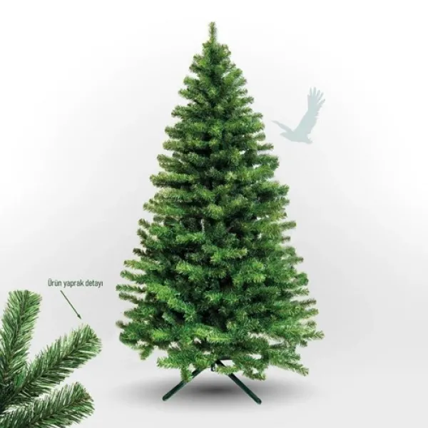 Yılbaşı Çam Ağacı 190 cm 567 Dallı KUTULU