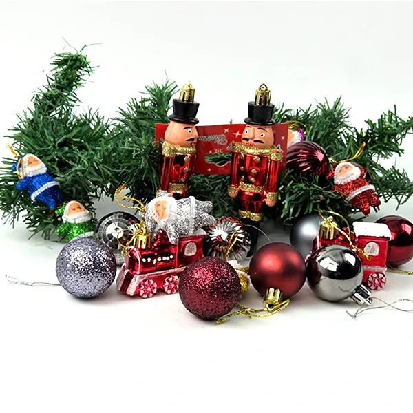 Yılbaşı Çam Ağacı Süs Seti 22 Parça