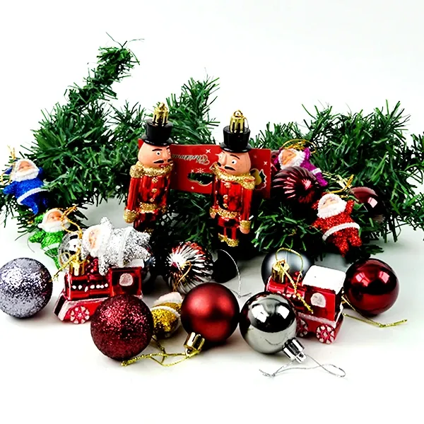 Yılbaşı Çam Ağacı Süs Seti 22 Parça