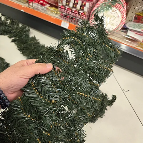 Yılbaşı Çam Garland Yeşil (6 Metre - 20 cm)