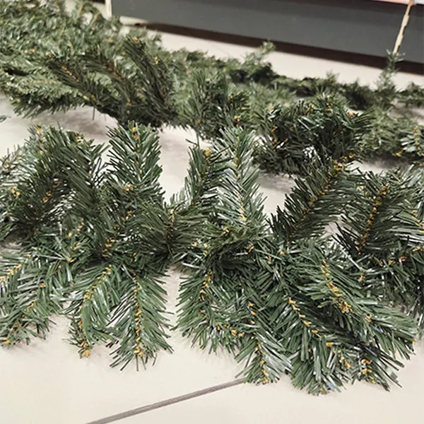 Yılbaşı Çam Garland Yeşil (6 Metre - 20 cm)