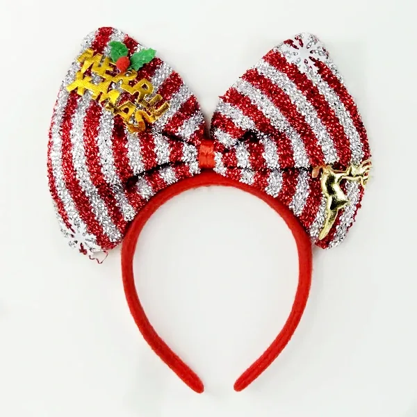 Yılbaşı Fiyonk Taç Kırmızı - Gümüş (1 Adet)